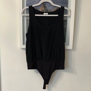ALIX NYC Black Sleeveless Bodysuit